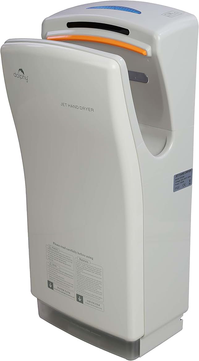 DUAL JET HAND DRYER STAINLESS STEEL